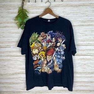 Vintage 90’s Jerzees Heavyweight Cotton Thundercats Big Graphic T Shirt